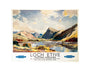 'Loch Etive, Western Highlands', BR(ScR) poster, 1948-1965. art print extra small none Art Print - Science Museum Shop
