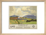 'The Coronation Scot Ascending Shap Fell', LMS poster, 1937. art print small natural Art Print - Science Museum Shop