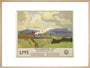 'The Coronation Scot Ascending Shap Fell', LMS poster, 1937. art print large natural Art Print - Science Museum Shop