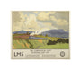 'The Coronation Scot Ascending Shap Fell', LMS poster, 1937. unstretched canvas small none Art Print - Science Museum Shop