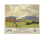 'The Coronation Scot Ascending Shap Fell', LMS poster, 1937. unstretched canvas medium none Art Print - Science Museum Shop