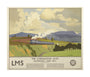 'The Coronation Scot Ascending Shap Fell', LMS poster, 1937. unstretched canvas large none Art Print - Science Museum Shop