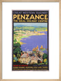 'Penzance', GWR poster, 1923-1947. art print medium natural Art Print - Science Museum Shop