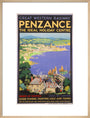 'Penzance', GWR poster, 1923-1947. art print large natural Art Print - Science Museum Shop