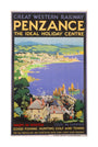 'Penzance', GWR poster, 1923-1947. unstretched canvas large none Art Print - Science Museum Shop