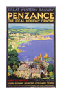 'Penzance', GWR poster, 1923-1947. unstretched canvas extra large none Art Print - Science Museum Shop
