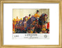 'London for State Occasions', LMS poster, 1930s. art print small gold Art Print - Science Museum Shop