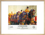 'London for State Occasions', LMS poster, 1930s. art print medium natural Art Print - Science Museum Shop