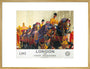 'London for State Occasions', LMS poster, 1930s. art print extra large gold Art Print - Science Museum Shop