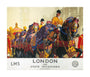 'London for State Occasions', LMS poster, 1930s. unstretched canvas large none Art Print - Science Museum Shop