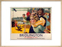 'Bridlington: It's Quicker By Rail', LNER poster, 1923-1947. art print large natural Art Print - Science Museum Shop