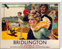 'Bridlington: It's Quicker By Rail', LNER poster, 1923-1947. stretched canvas large none Art Print - Science Museum Shop