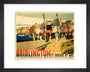 'Bridlington: It's Quicker by Rail', LNER poster, 1935. art print extra small black Art Print - Science Museum Shop