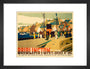 'Bridlington: It's Quicker by Rail', LNER poster, 1935. art print small black Art Print - Science Museum Shop