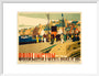 'Bridlington: It's Quicker by Rail', LNER poster, 1935. art print medium white Art Print - Science Museum Shop