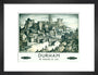 'Durham', BR poster, after 1948. art print small black Art Print - Science Museum Shop