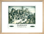 'Durham', BR poster, after 1948. art print small natural Art Print - Science Museum Shop