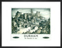 'Durham', BR poster, after 1948. art print medium black Art Print - Science Museum Shop