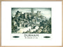 'Durham', BR poster, after 1948. art print large natural Art Print - Science Museum Shop