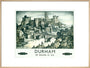 'Durham', BR poster, after 1948. art print extra large natural Art Print - Science Museum Shop
