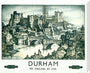 'Durham', BR poster, after 1948. stretched canvas large none Art Print - Science Museum Shop