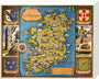 Map of Ireland, BR poster, c 1950s. stretched canvas medium none Art Print - Science Museum Shop