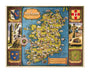 Map of Ireland, BR poster, c 1950s. unstretched canvas extra large none Art Print - Science Museum Shop