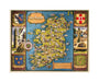 Map of Ireland, BR poster, c 1950s. unstretched canvas medium none Art Print - Science Museum Shop