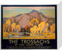 'The Trossachs', LNER poster, 1930. stretched canvas small none Art Print - Science Museum Shop
