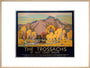 'The Trossachs', LNER poster, 1930. art print extra large natural Art Print - Science Museum Shop