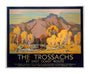 'The Trossachs', LNER poster, 1930. unstretched canvas extra large none Art Print - Science Museum Shop