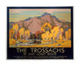 'The Trossachs', LNER poster, 1930. unstretched canvas large none Art Print - Science Museum Shop