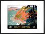 'South Devon', GWR/SR poster, 1945. art print medium black Art Print - Science Museum Shop