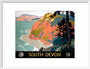 'South Devon', GWR/SR poster, 1945. art print medium white Art Print - Science Museum Shop