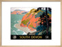 'South Devon', GWR/SR poster, 1945. art print medium natural Art Print - Science Museum Shop