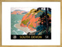 'South Devon', GWR/SR poster, 1945. art print large gold Art Print - Science Museum Shop