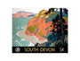 'South Devon', GWR/SR poster, 1945. art print extra large none Art Print - Science Museum Shop