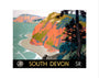 'South Devon', GWR/SR poster, 1945. art print extra small none Art Print - Science Museum Shop