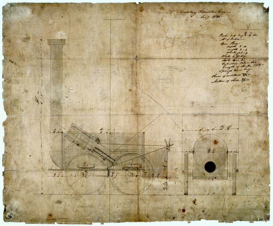 'Canterbury Locomotion Engine', 1830. Art Print - Science Museum Shop