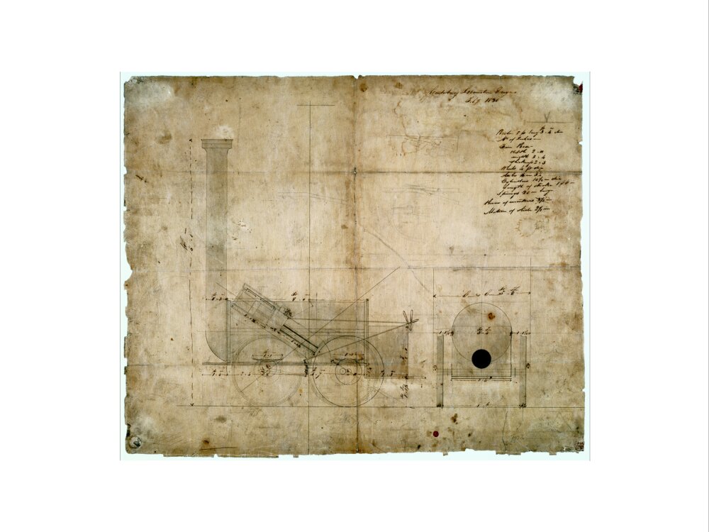 'Canterbury Locomotion Engine', 1830. art print large none Art Print - Science Museum Shop