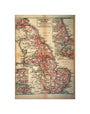 Map of England as served by the London & North Eastern Railway, c.1930. unstretched canvas small none Art Print - Science Museum Shop