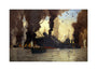 Sinking of the LMS steamer SS 'Scotia' off Dunkirk, France, 1940. unstretched canvas medium none Art Print - Science Museum Shop