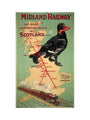 'Midland Railway - The Most Interesting Route to Scotland'. MR poster;1907 art print medium none Art Print - Science Museum Shop