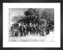 Photographers at Derby, 1886 art print extra small black Art Print - Science Museum Shop