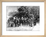 Photographers at Derby, 1886 art print extra small natural Art Print - Science Museum Shop