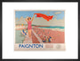 GWR Poster 'Paignton, South Devon' by Charles Pears 1938 art print medium black Art Print - Science Museum Shop