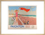 GWR Poster 'Paignton, South Devon' by Charles Pears 1938 art print medium natural Art Print - Science Museum Shop
