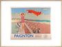 GWR Poster 'Paignton, South Devon' by Charles Pears 1938 art print extra large natural Art Print - Science Museum Shop