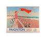 GWR Poster 'Paignton, South Devon' by Charles Pears 1938 unstretched canvas small none Art Print - Science Museum Shop