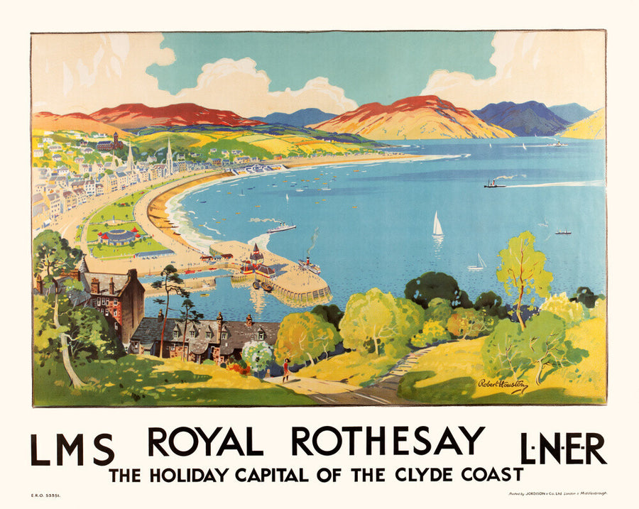 LMS & LNER poster, 'Great Yarmouth & Gorleston-on-Sea Art Print - Science Museum Shop
